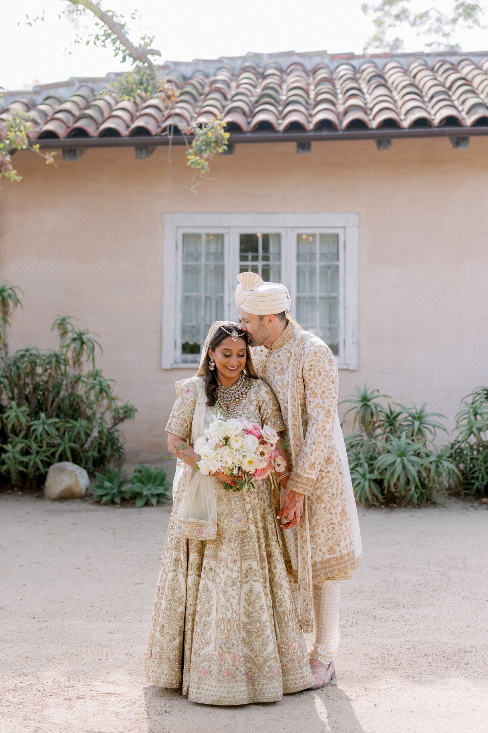 Indian wedding at Santa Barbara Historical Museum