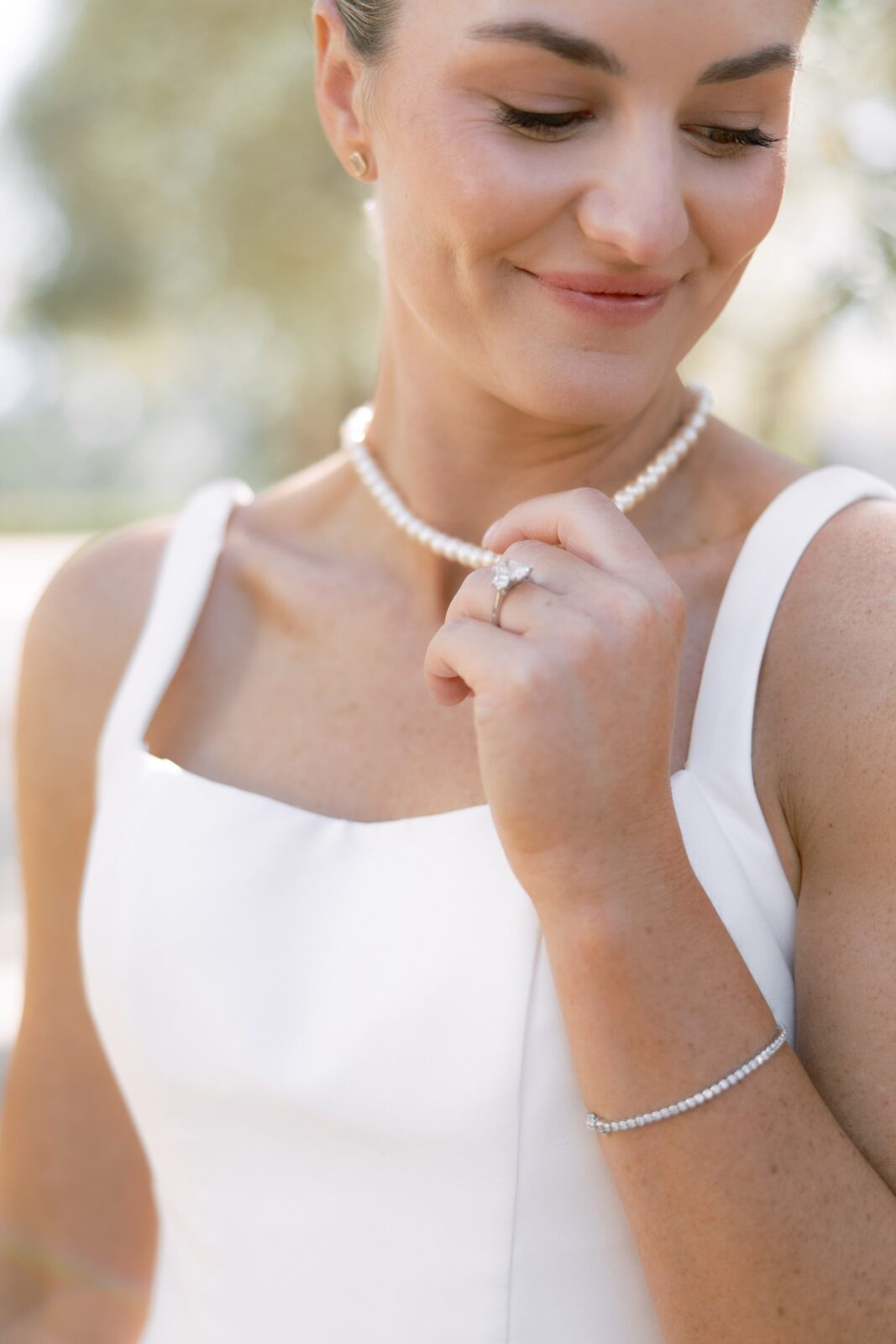 Pearl wedding details