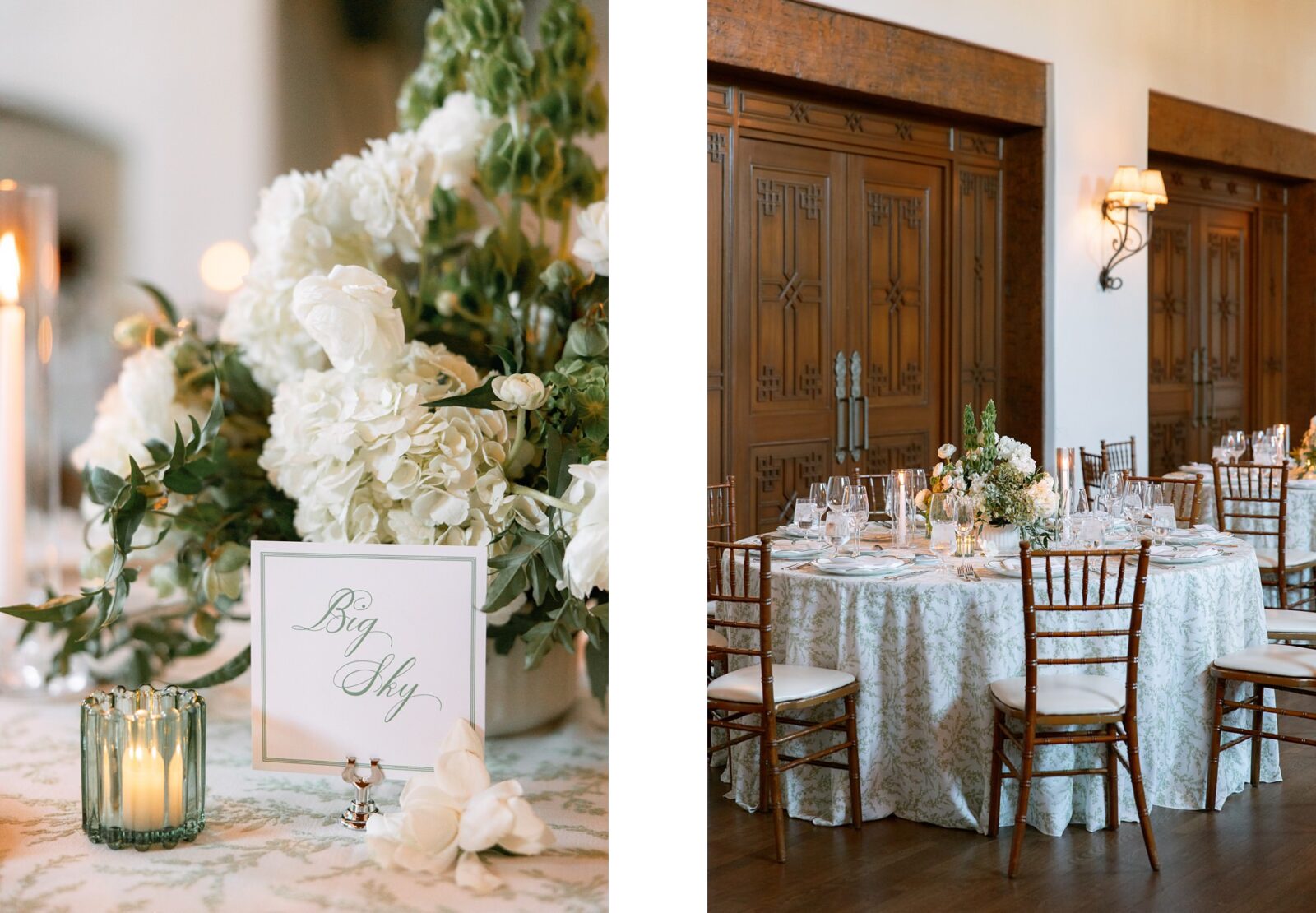 Montecito Club wedding reception