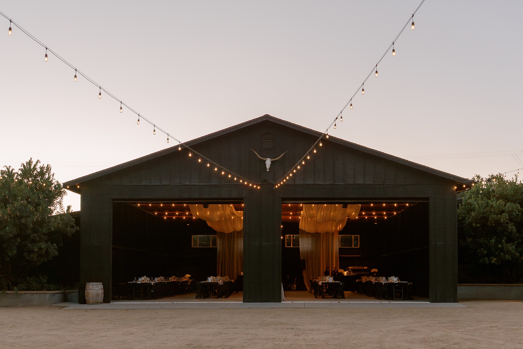 Roblar Farm wedding reception
