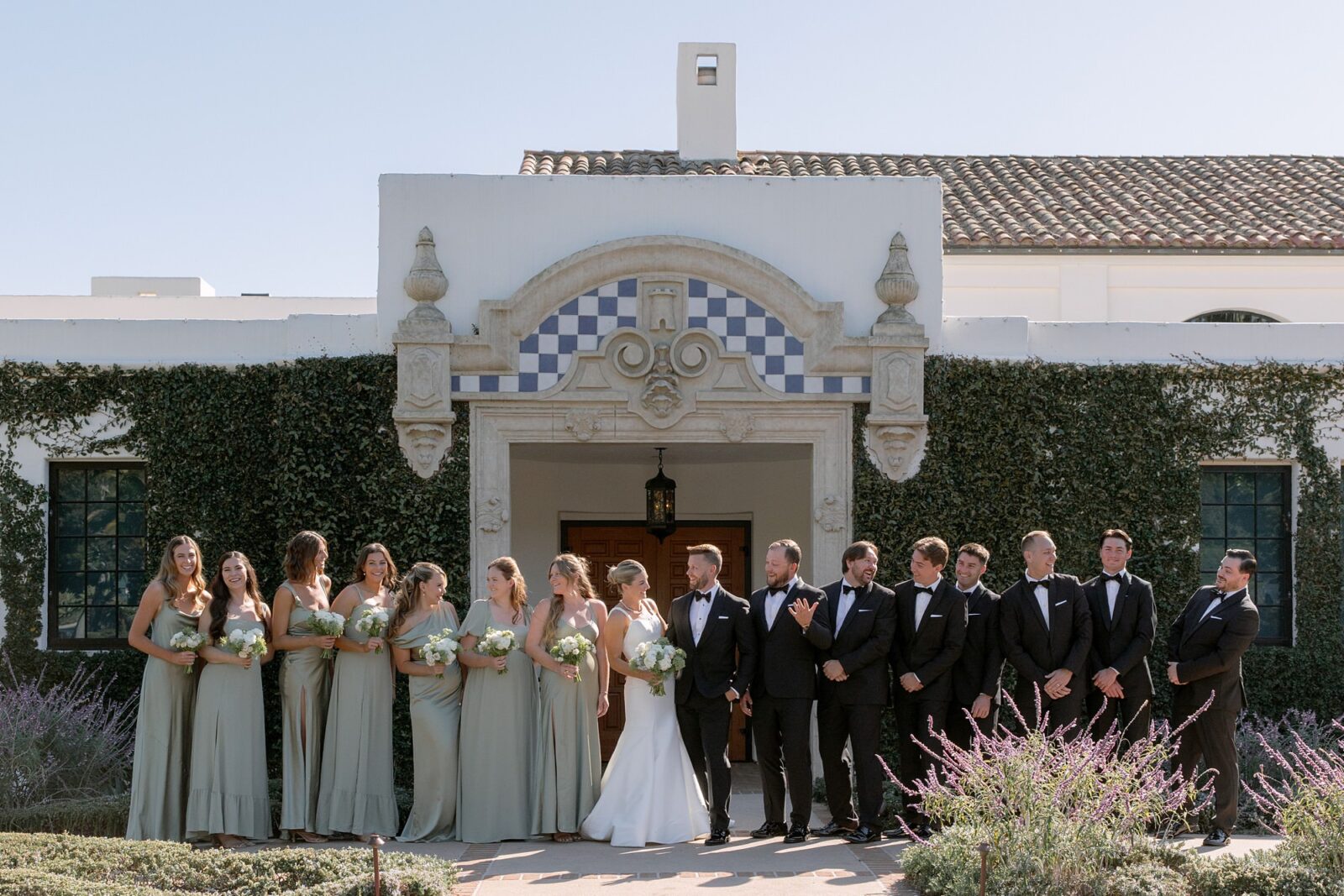 Wedding party at Montecito Club
