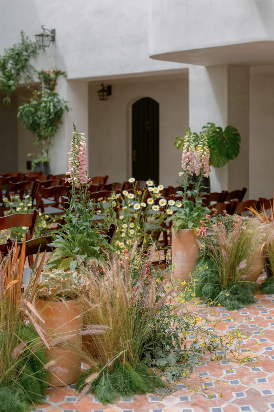 Hotel San Buena wedding ceremony details